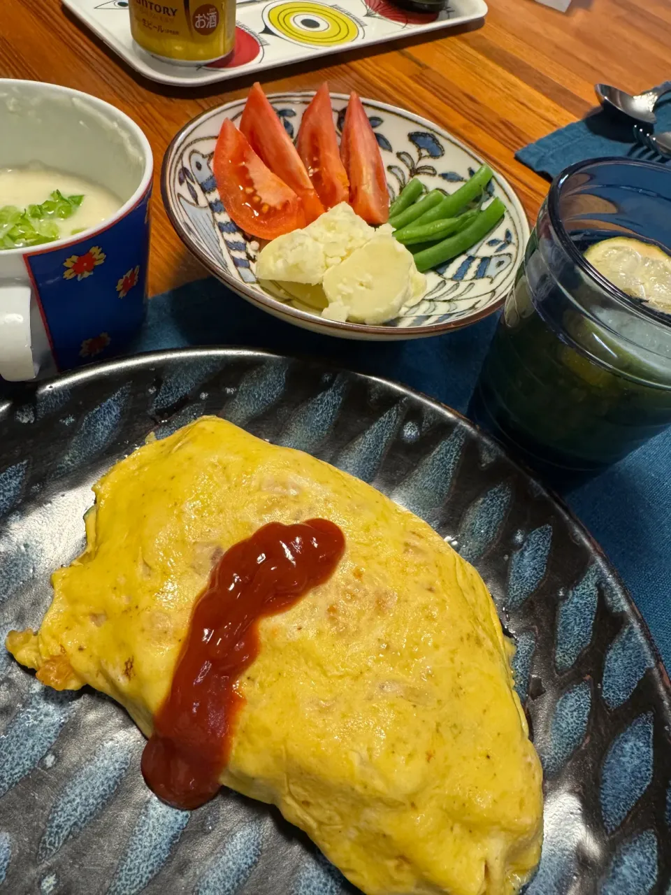 オムライス & カブのポタージュ|Seiji Kinoshitaさん