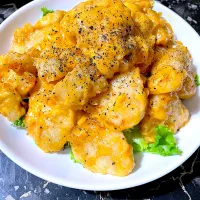 鶏むね肉のマヨネーズ炒め|団長さん