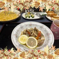 鯖のアクアパッツァ|いのっちさん