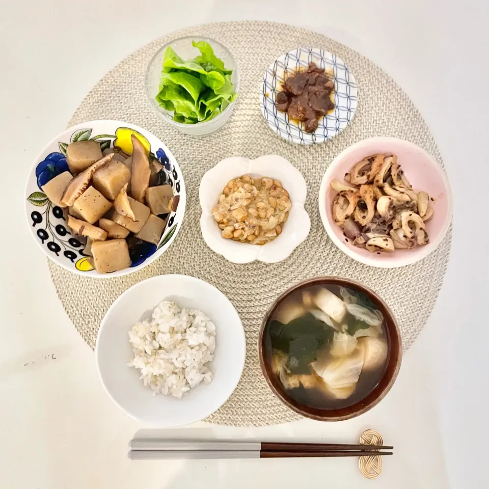 こんにゃくとしいたけの煮物|ranさん