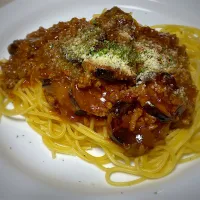 茄子入りミートソース|eiyadeさん