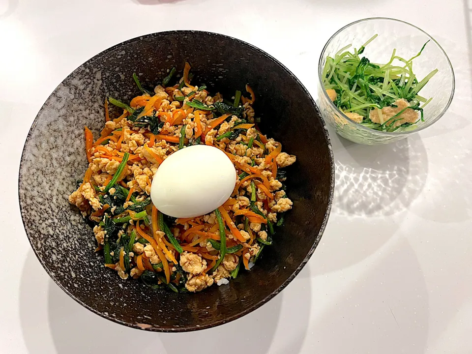 鶏胸肉のビビンバ風|あいこさん