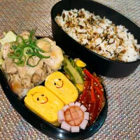 鶏ハラミのねぎ塩炒め弁当| 𝟕𝟕𝟑 𝐌𝐞𝐬𝐡𝐢 ❤︎さん