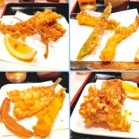 【やっぱりこれ🎯】老舗天ぷら屋さんの揚げ立て🤤