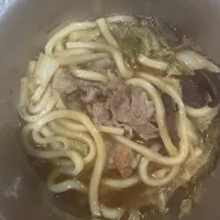 すき焼きうどん😘|🐧ペンギン2さん