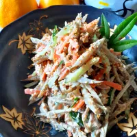 つぶみそでごぼうサラダ