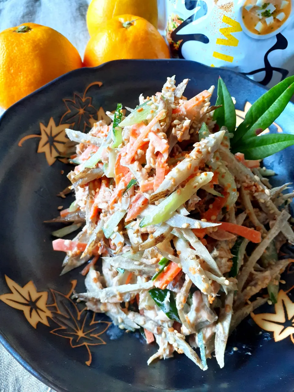 つぶみそでごぼうサラダ|fumfumさん