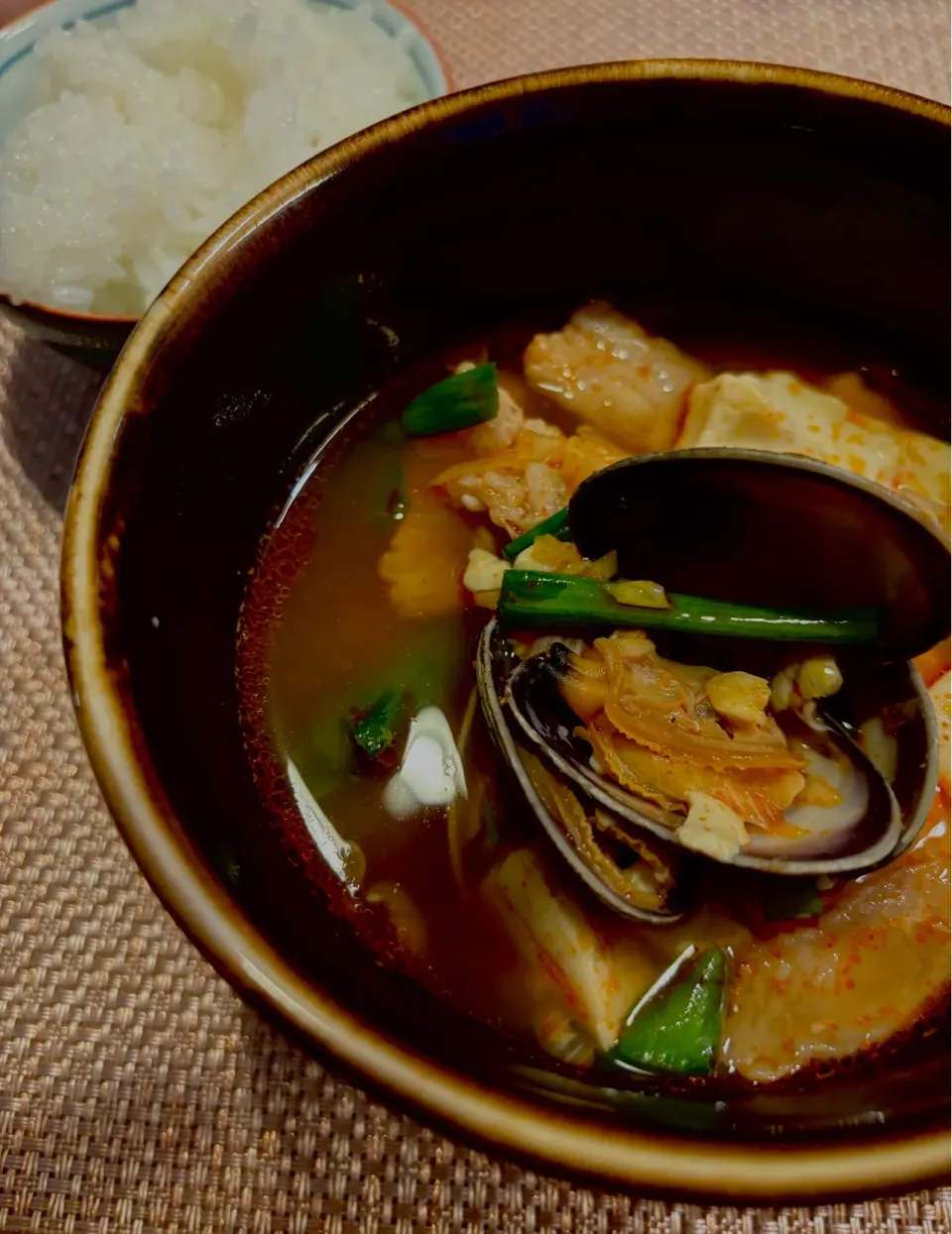 11/14の夜ごはん~スンドゥブ~|ゆかｕさん