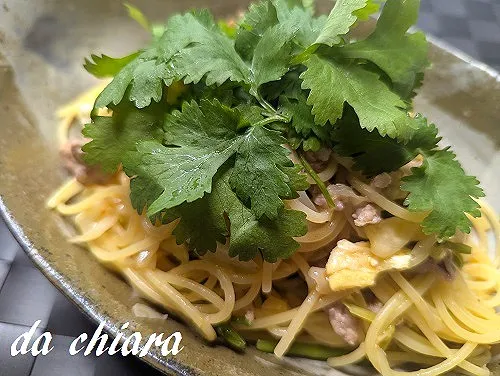 パクチーパスタ|chiaraさん