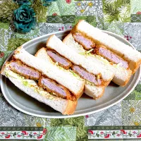 ヒレカツサンド🥪