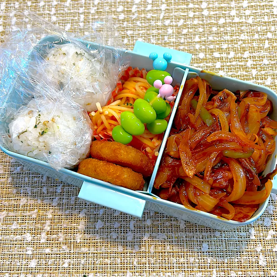 ポークケチャップ弁当|ともえもんさん