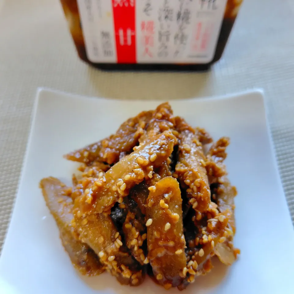 ゴボウの味噌炒め|izu-miさん