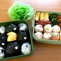 ＊３種のおにぎり🍙お出掛け弁当🍱＊|＊抹茶＊さん