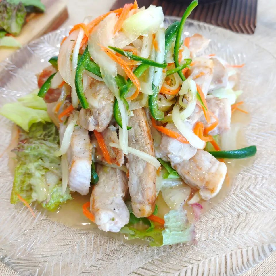 豚肉のマリネ|あゆみ│ハレシピさん