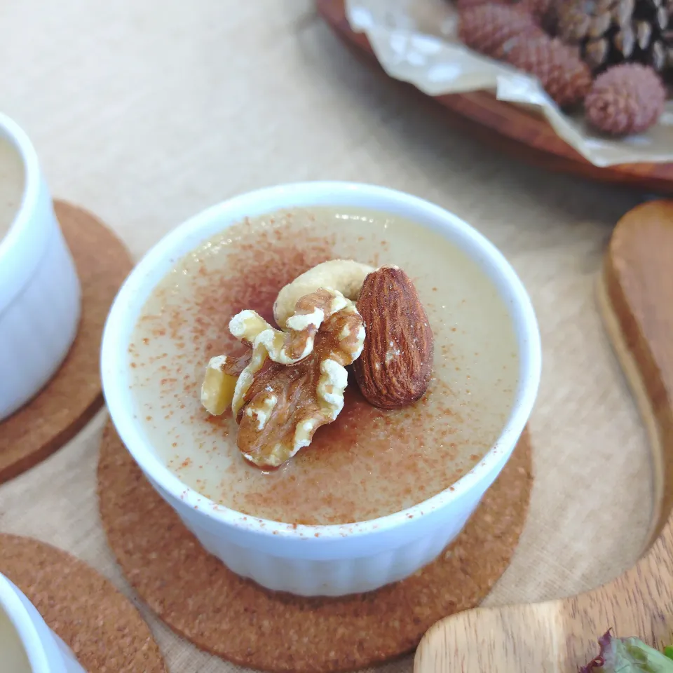 豆乳とメープルシロップのパンナコッタ|あゆみ│ハレシピさん