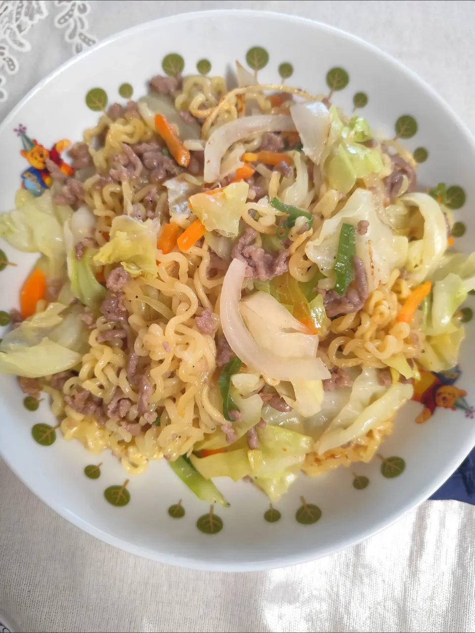 きつねさんのお料理サリ麺で煮込みラーメンを参考に、サリ麺で焼きそば|m.rafuさん