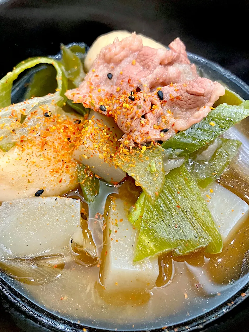 リンリンさんの料理 山形風芋煮|ユキちゃんさん