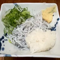 釜あげしらすおろし