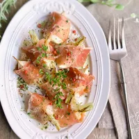 かぶのブレゼ 生ハム巻き