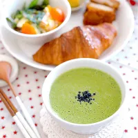 ほうれん草の梅ポタージュ| ＊Aloha＊さん