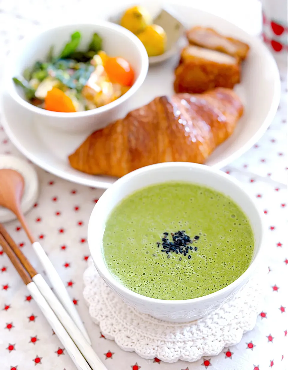 ほうれん草の梅ポタージュ|＊Aloha＊さん