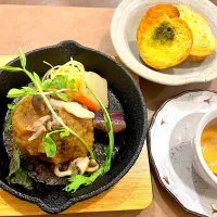 ハンバーグランチ🍽️| ＊みお＊さん