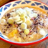 風邪をひいたときには🍀卵🥚粥|ユリユリさん