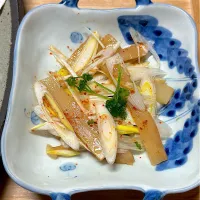 メンマと仲が長ネギの和物|misakoさん