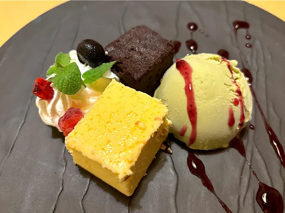 ⑪11月14日・［焼鳥コース］・デザート😊 ✨|山勝さん