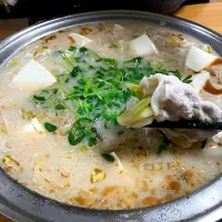＊黒マー油とんこつしゃぶしゃぶラーメン鍋🍲＊|＊抹茶＊さん