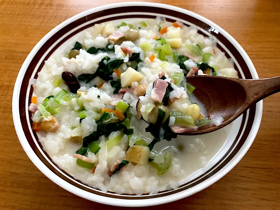 ＊具沢山豆乳リゾット＊|＊抹茶＊さん