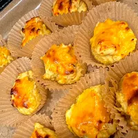 娘が掘ってきた芋でスイートポテト🍠|みさちきさん