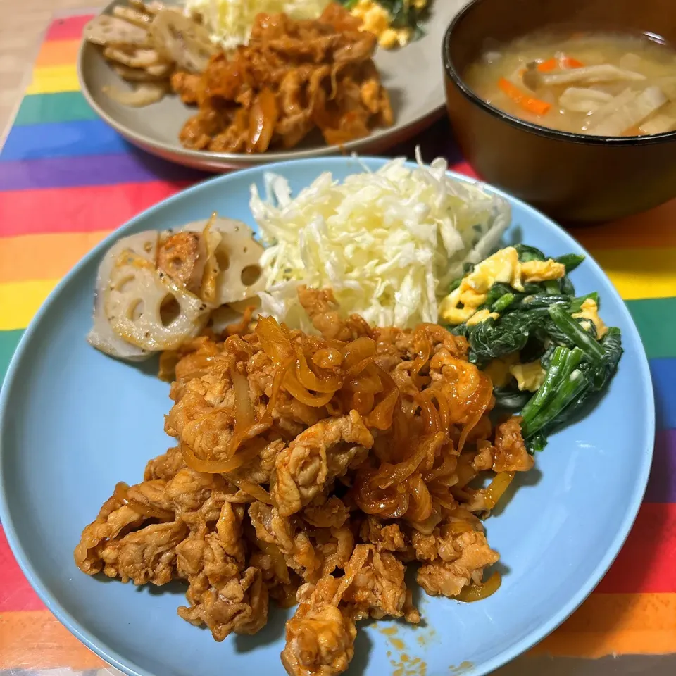 豚肉の生姜焼き♬|panchiさん