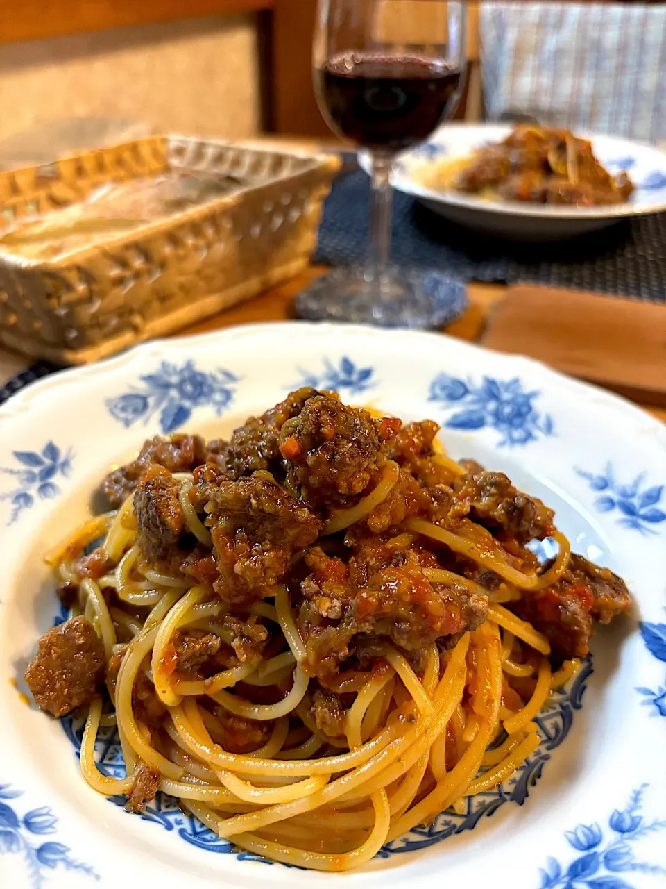 ラグーパスタ|かおポンさん