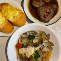 鱈とあさりのアクアパッツァ|めんちゃんさん