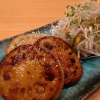 レンコン挟み照り焼き|ともさん