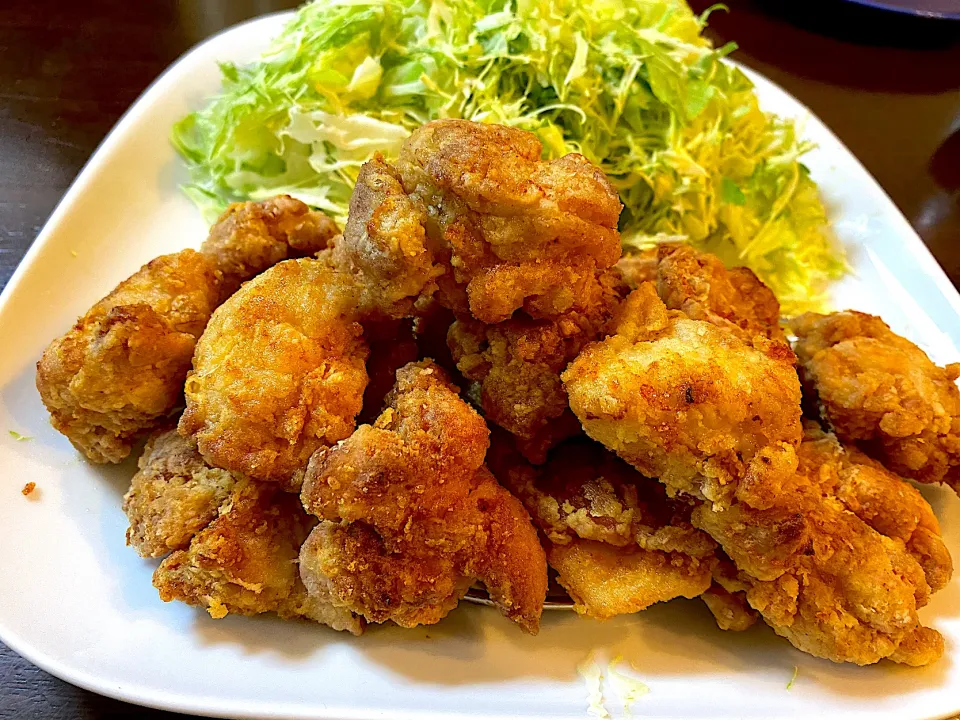 鶏もも唐揚げ|単身赴任のっちさん