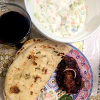 kabab and ruti|Nusrat Jahanさん