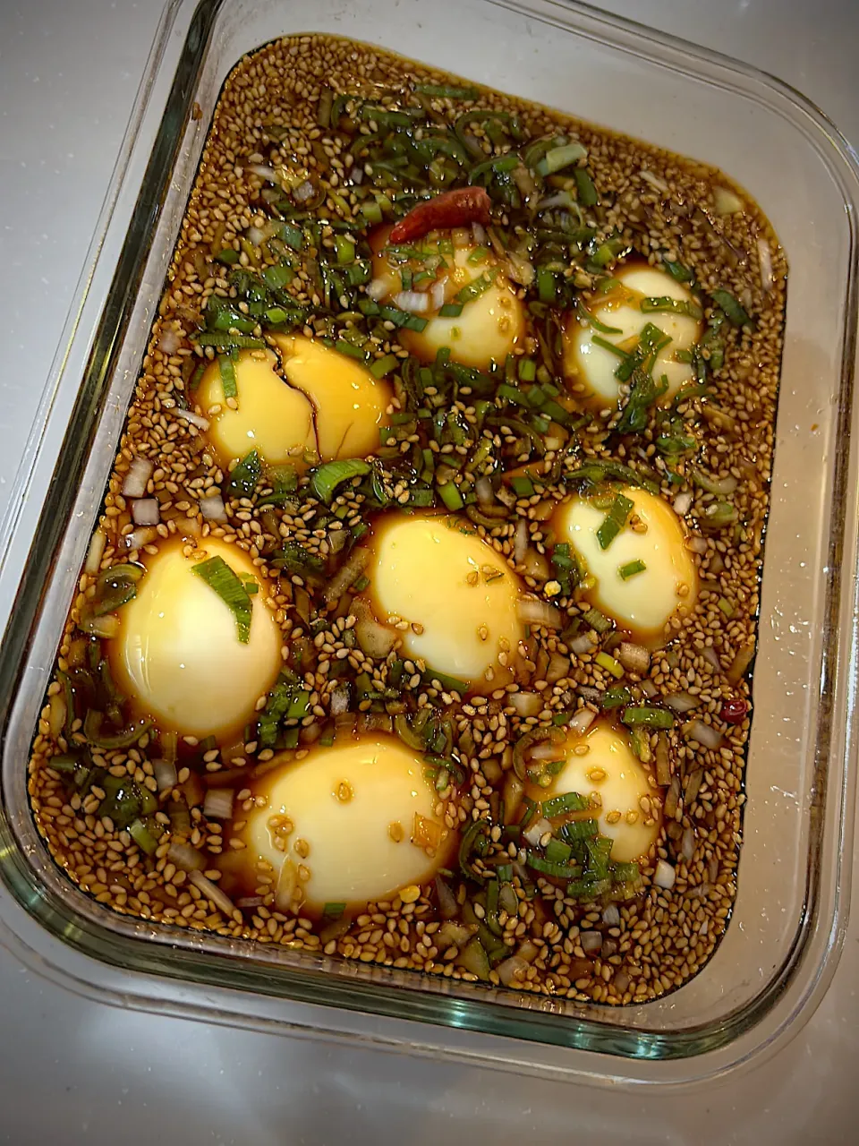 ♡半熟卵漬け♡|ゆかぱんさん