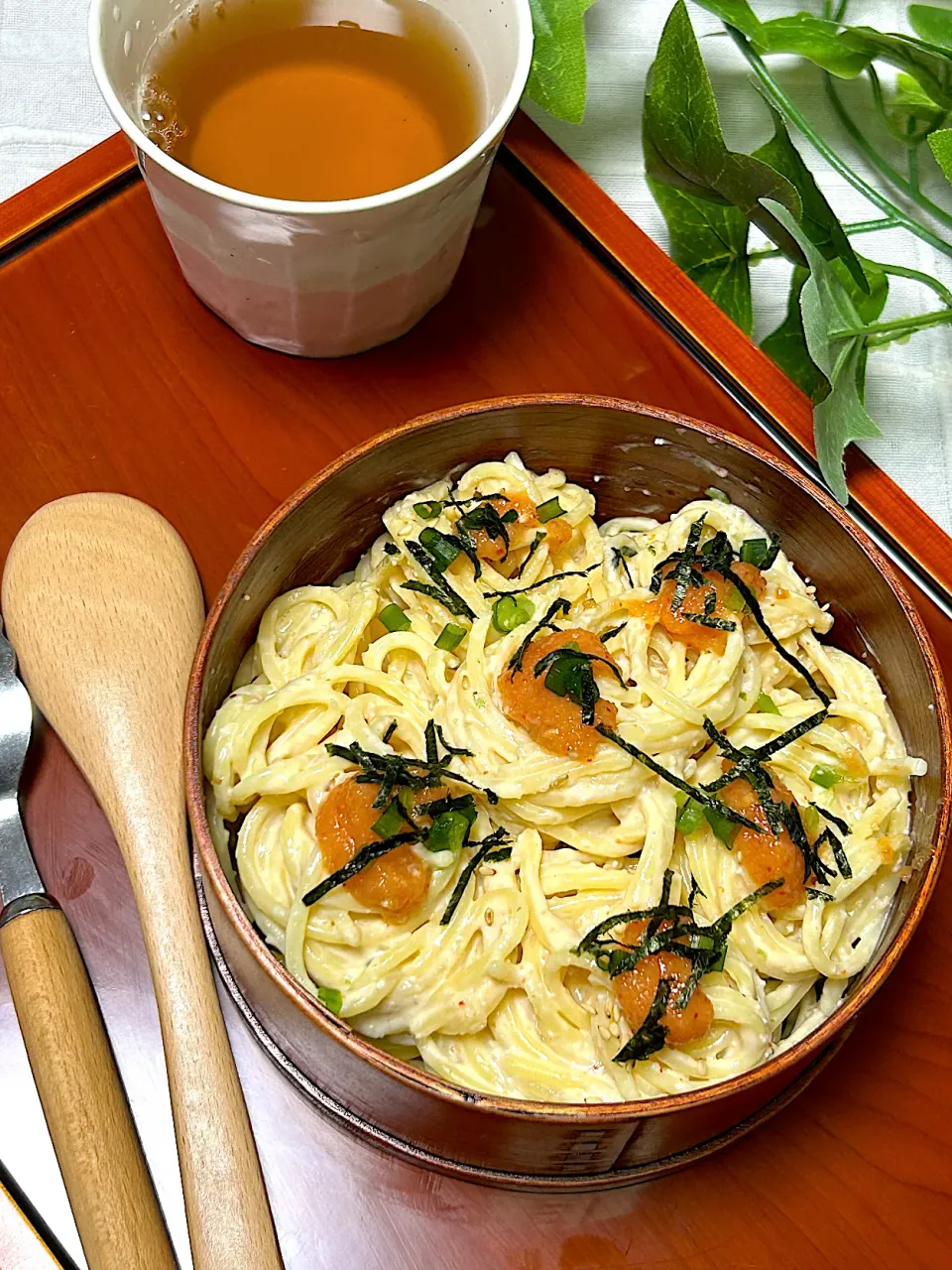 明太パスタ🍝|まめきち。さん