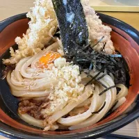 海老天釜玉饂飩|Masaoさん