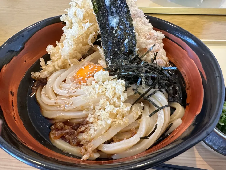 海老天釜玉饂飩|Masaoさん