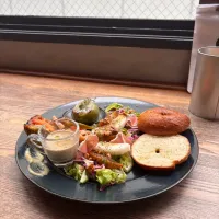 ベーグルランチ|ちゃみこさん