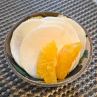 かぶとみかんの甘酢漬け