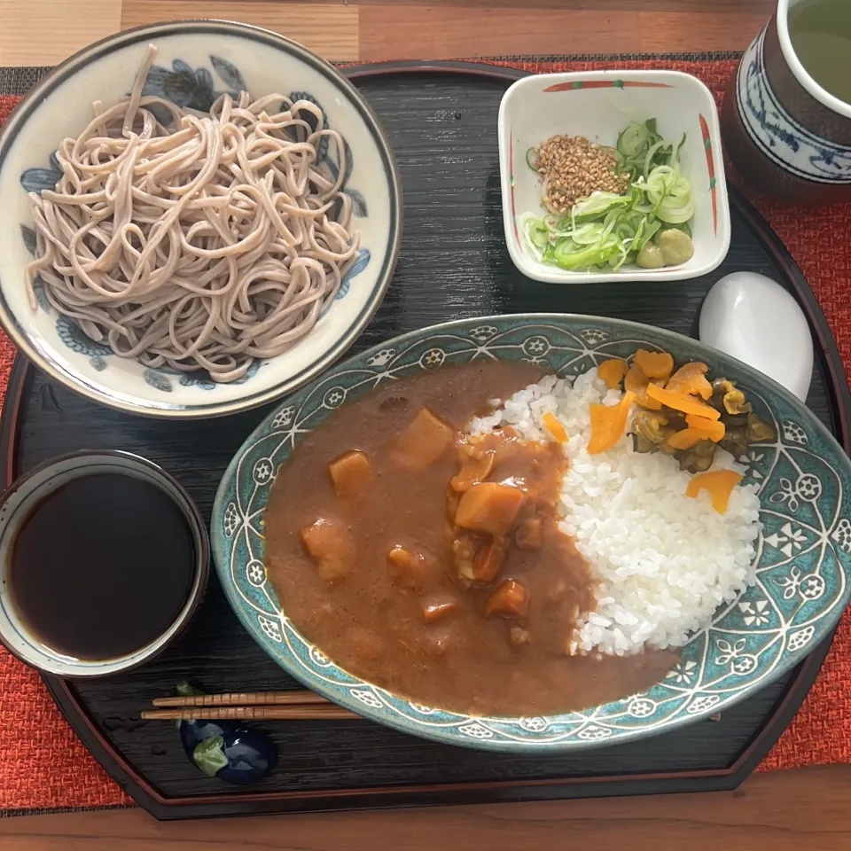 カレーライス そば定食|くろさん