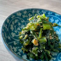 大根葉とさばの炒め煮|みゆき𐤔(◍´͈ ᵕ `͈ ◍)𐤔さん