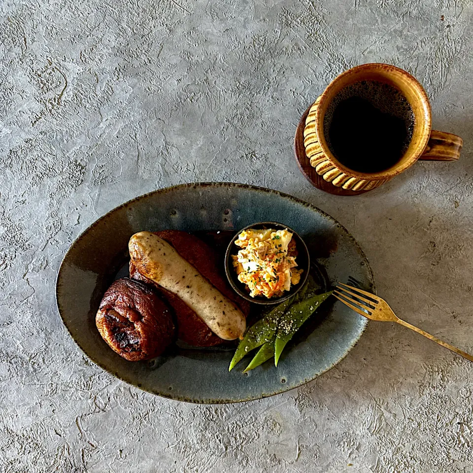 アマムダコタンパンプレート朝ごはん|mihooobuuさん