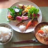 サバ定食| はぁとびぃとさん