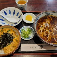 かけそばと玉子丼|みなまさん
