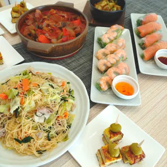 Snapdishの人気料理写真:グルテンフリー料理5つでお昼ご飯